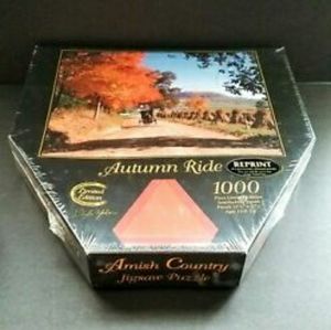 Autumn Ride Amish Country Jigsaw Puzzle